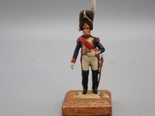 PLOMB   FIGURINES D'ARTISTES -  SUR BASE TRADITION OFFICIER DES GRENADIERS