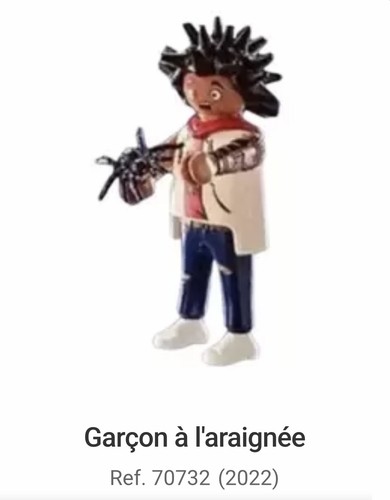 Garçon à l araignée - 🕷-, l’araignée