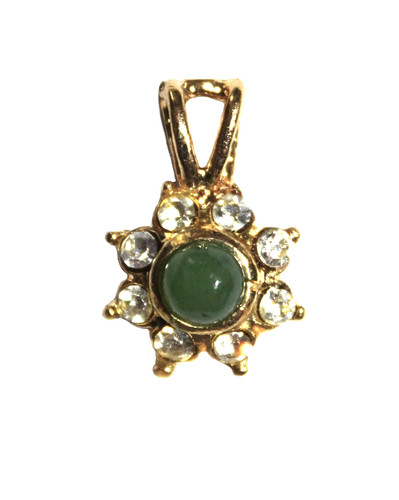 Ancien pendentif plaqué - , or