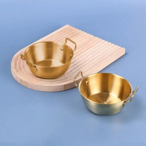 Pot double oreille acier - en,