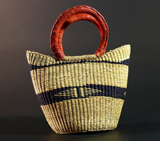 Sac de marché tissé à la