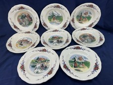 8 assiettes à soupe / creuses