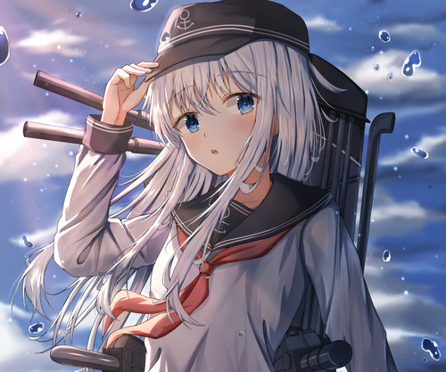 Kantai collection hibiki - kantai,