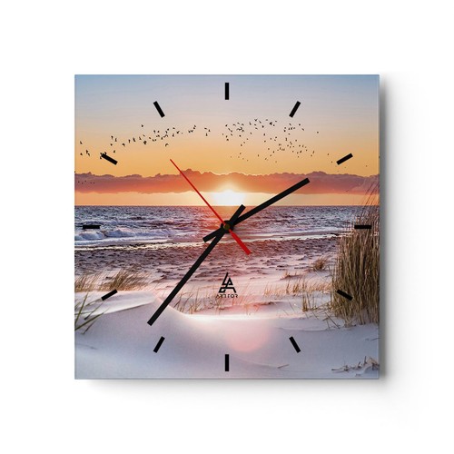 Horloge murale verre - en,
