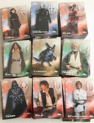 Star wars chrome topps - wars,