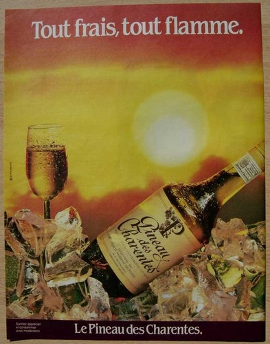 Publicité papier vin - publicité,