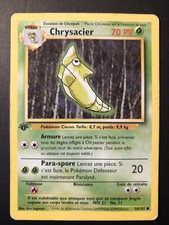 Carte Pokémon CHRYSACIER 1ère édition - Wizards Set de base - 54/102 - Bon état