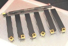 Ensemble De 7 Tour Outils 6 MM Tige (Réf :888202) Pour Unimat Etc Indexable