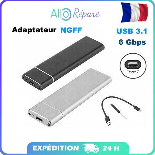 Boîtier externe ssd ngff - boîtier,