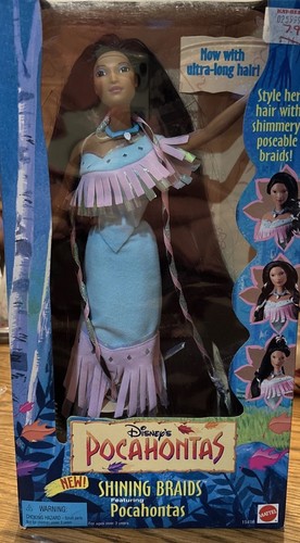 Pocahontas doll disney - pocahontas, shining