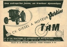 Publicité ancienne tracteur