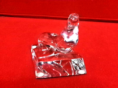 Presse papier cristal de - papier, en