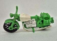 MOTO BLANCHE ET VERTE SANS