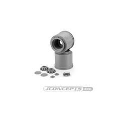 JConcepts Aggressor - 2.6 x 3.8 " 17mm Hex Monster Truck Roue ,Argent ( Losi Lmt