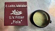 Filtre UV Orig. Leica - Fiola