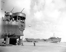 Ww2 navy lst usn - lst, peniche