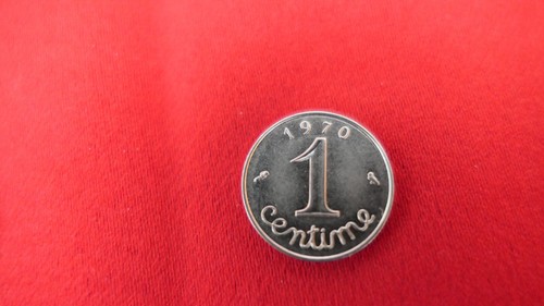 Très rare centime inox - rare,
