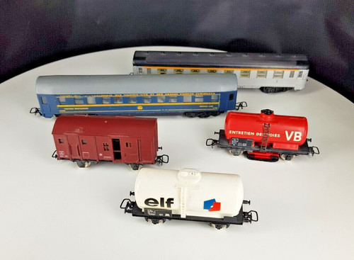 Jouef lot wagons - jouef, citerne