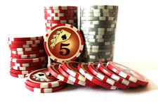 60 Jetons Poker Chips Casino