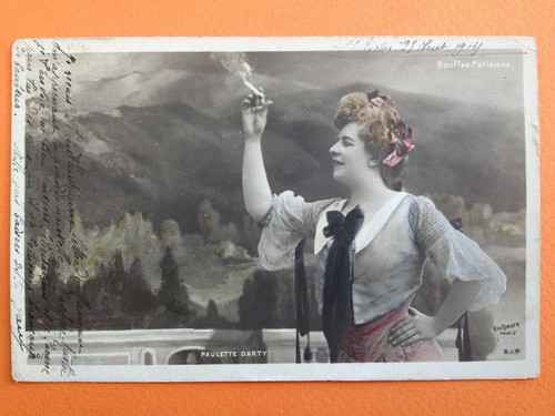 Cpa portrait actrice - cpa, l'actrice