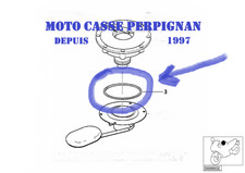 Joint Trappe Bouchon Essence - BMW  R 850 / 1100 / 1150 - R / GS / RT / RS