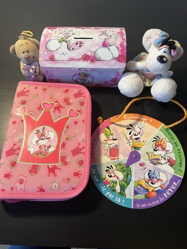 Lot diddl objets peluche - diddl,
