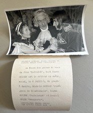 Ancienne Photo De Presse 1954