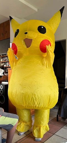 Costume gonflable pikachu - costume,
