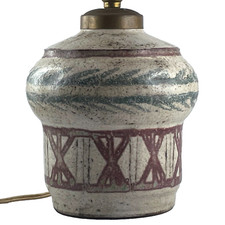 PIED DE LAMPE Céramique