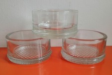 CENDRIER X3 VIDE POCHE LUMAX LE CORBUSIER DESIGN VINTAGE ANNÉE 50 60 70 EN VERRE