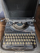 Rare machine à écrire ancienne vintage typewriter simtype 