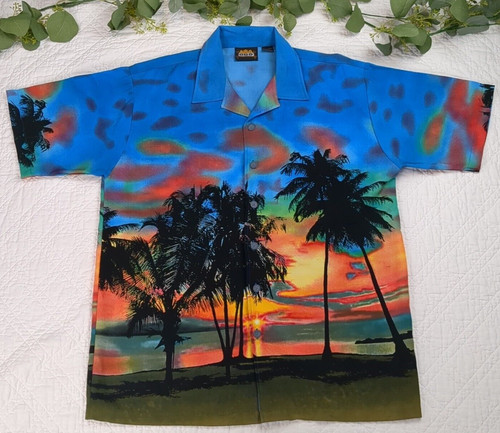 Vtg odo men hawaiian - odo, men's