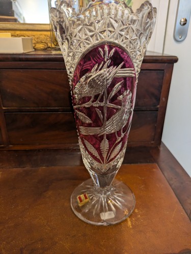 Vase cristal vintage - cristal,