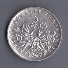 Pièce de 5 Francs SEMEUSE En