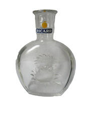 VR100  Ancien Pichet Eau RICARD ANISETTE  soleil Broc Carafe  Objet Publicitaire