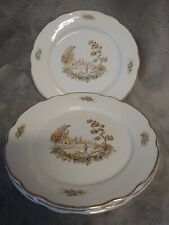 Lot 4 assiettes plate en faïence Digoin et Sarreguemines France vieux Marseille
