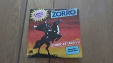 vintage disque vinyle 45T  ZORRO an 1985