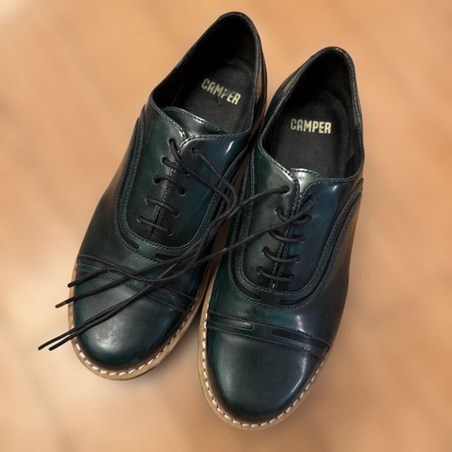 Chaussures lacets vertes - lacets,
