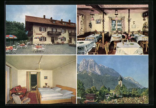 Carte postale grainau - postale,