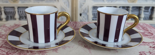 Lot tasses et soucoupes - lot,