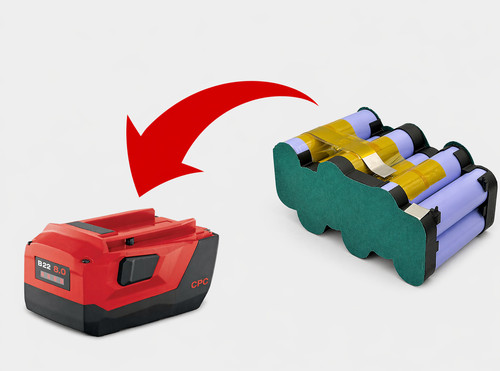Pack cellule ion pour - pour, hilti