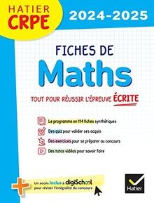 Hatier crpe fiches de maths - hatier,