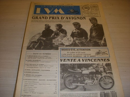 Vie moto lvm 91 13 - la, 91-13