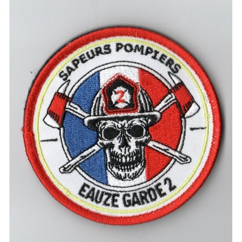 Ecussons pompiers eauze garde - ecussons, eauze garde