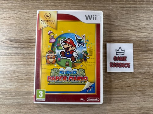 Super paper mario nintendo - paper, wii