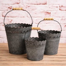 Altobelli Seau Set Felini Zinc