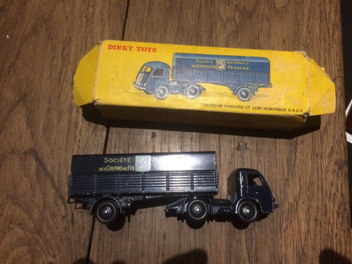 Dinky toys france tracteur - dinky,