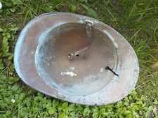 Coque casque pompier ancien - casque,