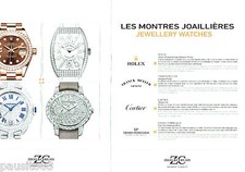 PUBLICITE ADVERTISING 066  2015  Zegg & Cerlati  Monte-Carlo  montres (6p)