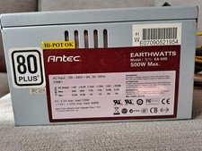 Alimentation PC Antec 500W 80+ fonctionne mais problème 5V